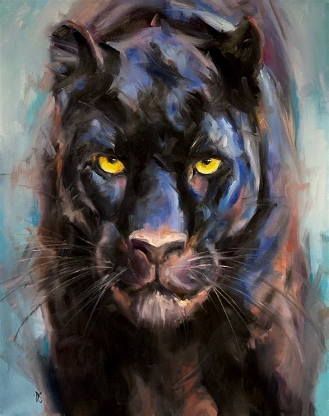 Spirit Print Panther Print Panther Artwork Black Panther Etsy