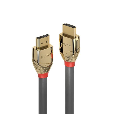 10m Standard Hdmi Cable Gold Line From Lindy Uk