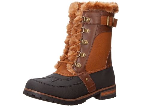 rock and candy womens danlea round toe ankle cold weather boots