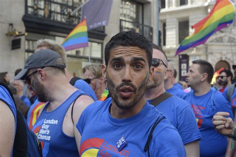 the london s gay men chorus are a fun additional to any lgbt pride and we love having them in