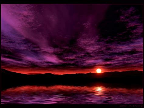 Burgundy Sunset Sunset Wallpaper Purple Sunset Sunset