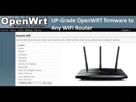 Openwrt Firmware Upgrade To Any Wifi Router Youtube