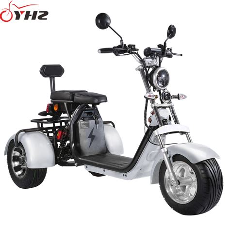Adult Three Wheel Electric Scooter Eec Coc New Motorcycle 1500w 2000w