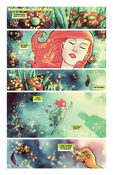 Dc Poison Ivy Poison Ivy Dc Comics Comic Book Characters Comic Books