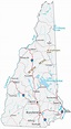 Printable Map Of Nh Towns - Customize and Print