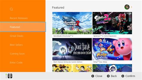 Nintendo Has Updated The Switch Eshop With New Functionality Nintendo