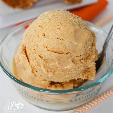 No Churn Pumpkin Pie Ice Cream Recipe Thrifty Jinxy