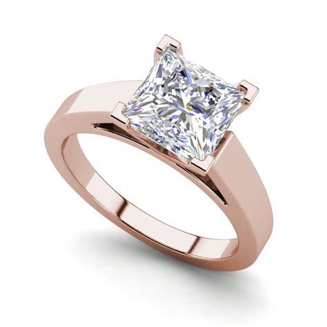 Cathedral engagement rings are some of the most elegantly designed engagement rings on the market. Cathedral 2.25 Carat VVS2/F Princess Cut Diamond ...