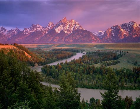 Snake River Overlook And The Grand Teton Vern Clevenger