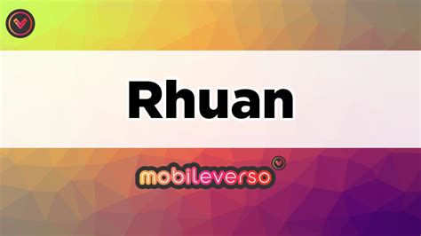 Rhuan ― Nome E Nick Personalizado Para Copiar