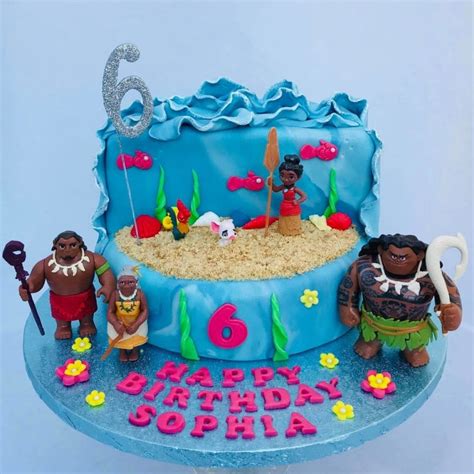 Moana Cake Creative Cakes By Jenny