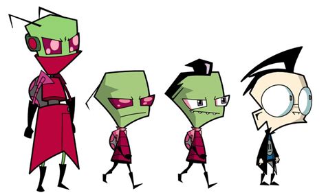 Invader Zim Render By Invader Zim Nickelodeon Characters Png Image