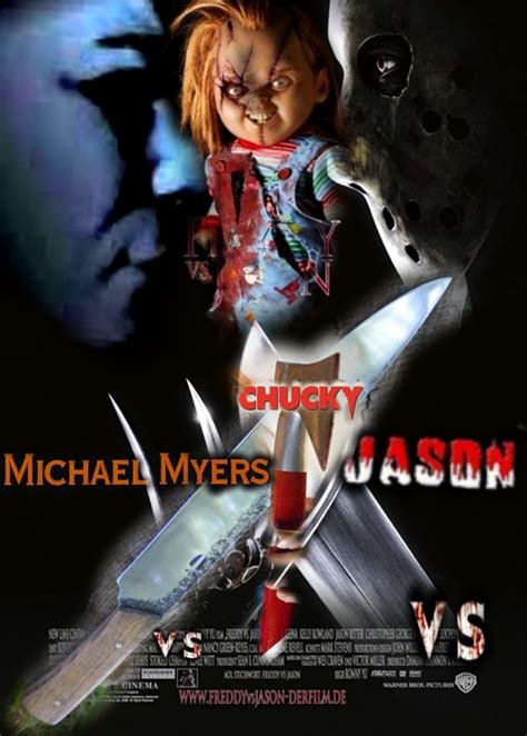 Michael Myers Vs Jason Vs Chucky By 91w On Deviantart