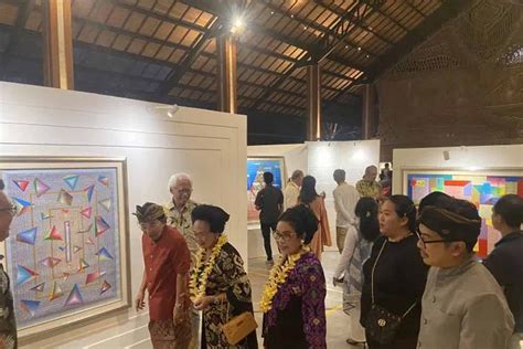 Lukisan Made Wianta Dipamerkan Jadi Pemantik Ekosistem Seni Di Bali