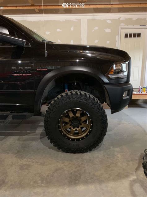 2018 Ram 2500 With 18x9 12 Raceline Defender And 37135r18 Cooper