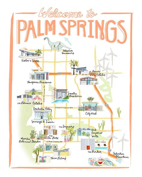 Map Of California Showing Palm Springs Printable Maps