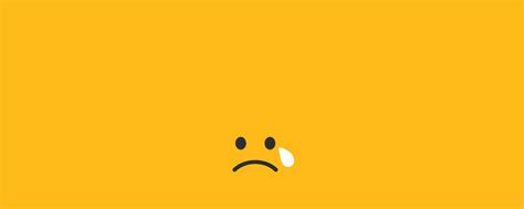 2560x1024 Resolution Sad Tears Smiley Minimalism 2560x1024 Resolution