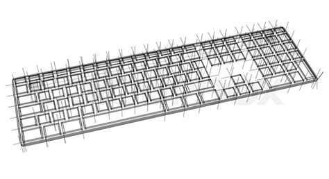 Keyboard Line Drawing At Explore Collection Of
