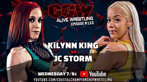 Ccw Alive Wrestling Episode 1133 Storm Vs King Feat Jc Storm