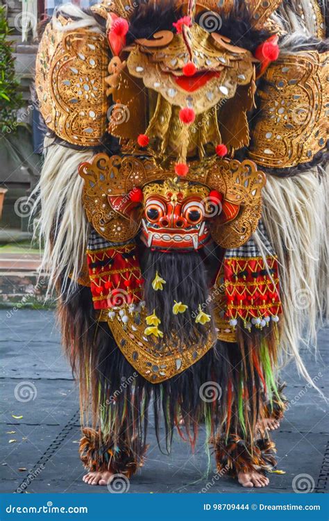 Barong Dance In Bali Indonesia Editorial Stock Image Image Of Face