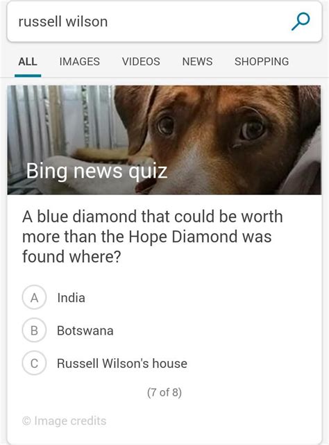 Bing Quiz Today Todays Quiz On Bing Bing Homepage Quiz Upshaw