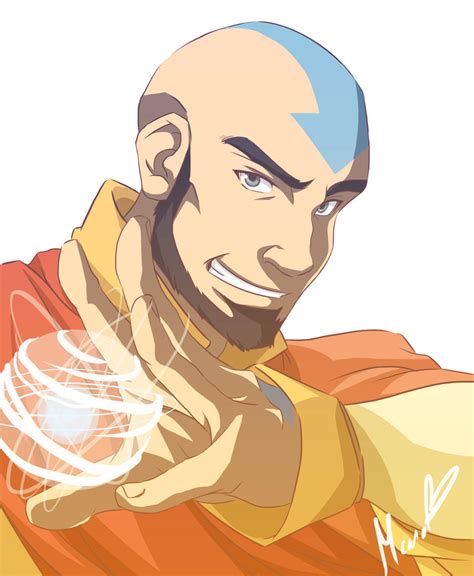 Avatar Aang Midlife By Nightliight On Deviantart