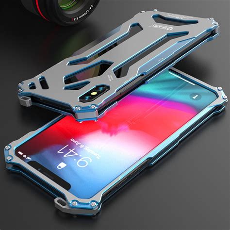 Cool Metal Phone Case For Iphone Xs Max Case Cover For Iphone Xs R Just