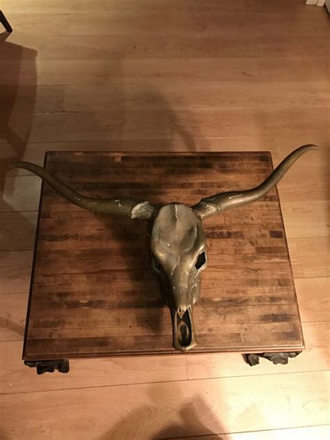 Vintage Solid Brass Bull Steer Cow Skull Head And Horns With Etsy Cow Skull Steer Cow Skull