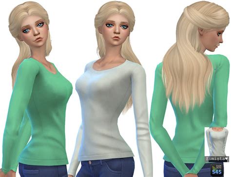 Simista A Little Sims 4 Blog Simple Sweaters