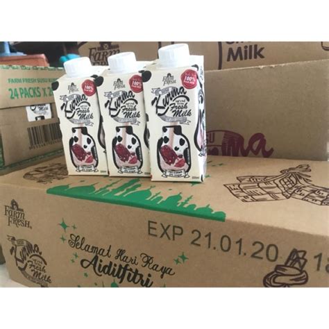 Susu farm fresh terdiri daripada susu segar, susu uht dan yogurt yang berkhasiat dan lazat. SUSU UHT FARM FRESH RAMADHAN AIDILFITRI (KURMA/COKLAT ...