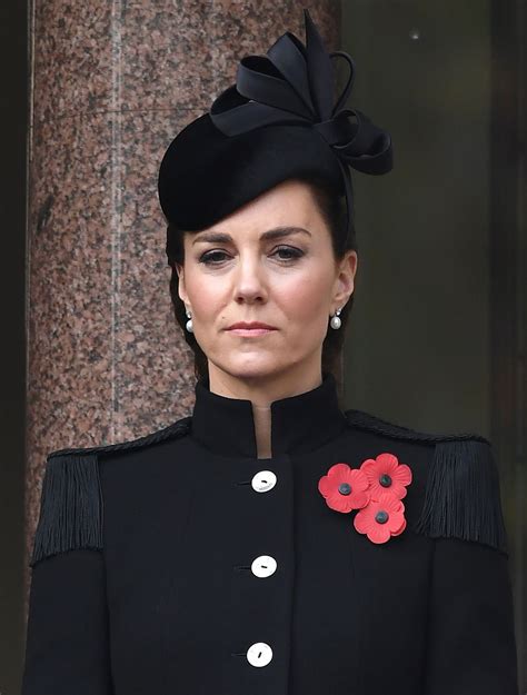 Kate Middleton At Remembrance Sunday Service At Cenotaph In London 11082020 Hawtcelebs
