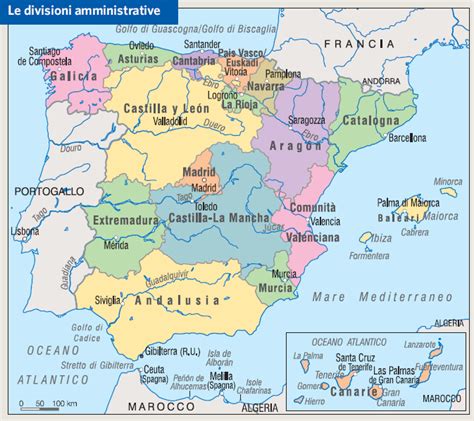 Cartina Spagna Hd Cartina