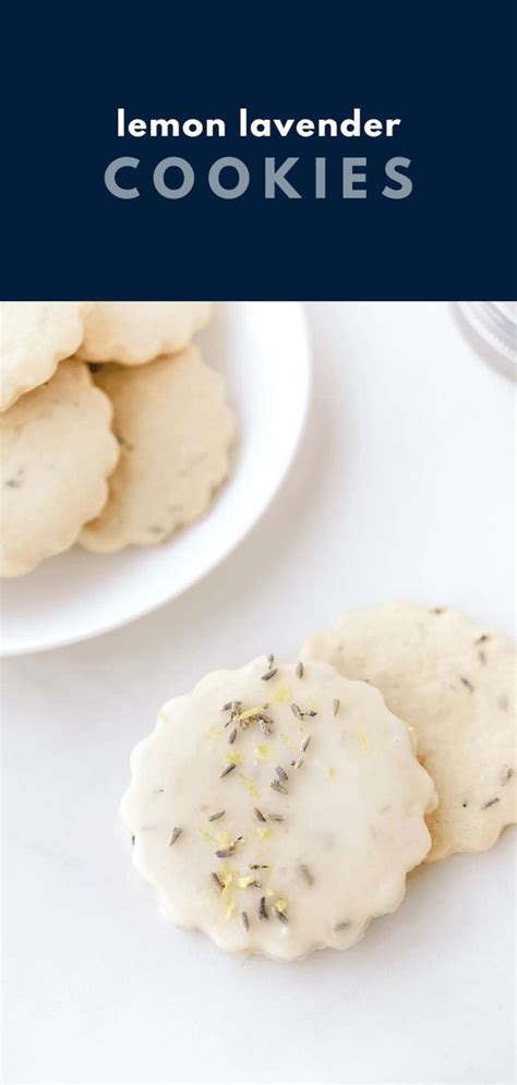 The Best Lemon Lavender Cookies With Lemon Glaze By Lauren Cermak