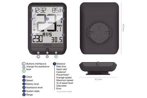 Mahle Pulsar One Smartes Display Für Ebikemotion Antriebssysteme