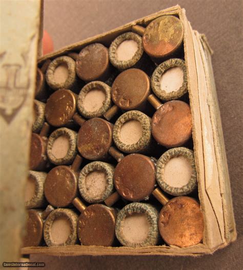 French 12 Mm Pinfire Shot Cartridges In Box