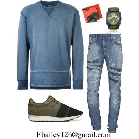 A Set On Polyvore Clothes Design Fashion Mens Outfits