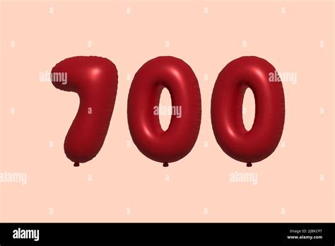 3d Number 700 Stock Vector Images Alamy