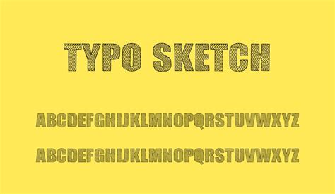 Typo Sketch Demo Free Font