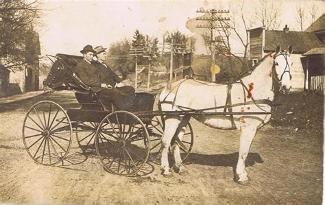 Wagon Carriage Horse Drawn Early 1900