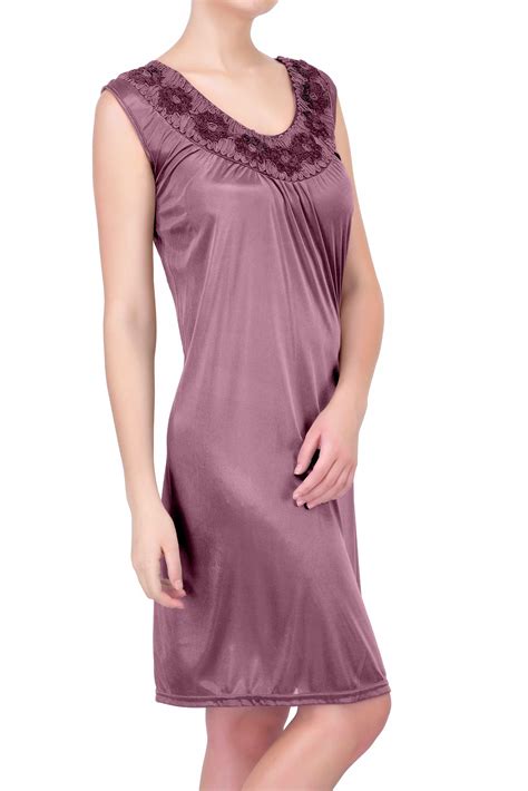 Ezi Plus Size Nightgowns For Women Satin Silk Walmart Com Walmart Com