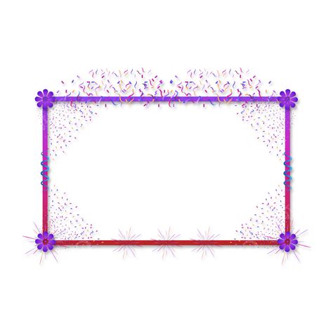 Celebration Frame Frame Colorful Frame Png And Vector With