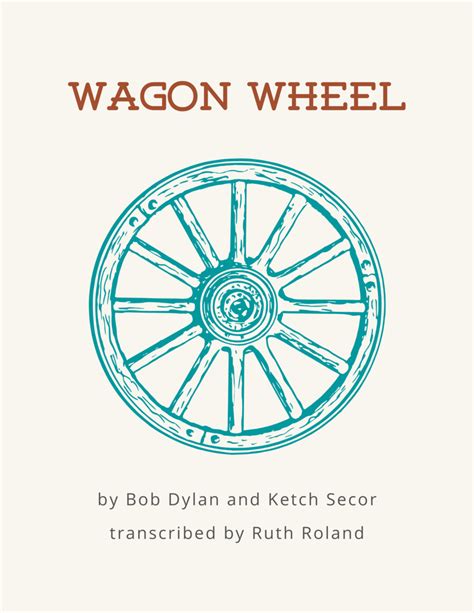 Wagon Wheel Arr Ruth Roland Sheet Music Ketch Secor Instrumental Duet