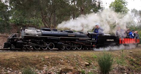 From Far Afield 4 8 8 4 Miniature Steam Locomotive Enters Service
