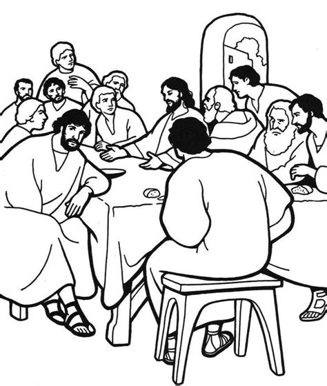 Last Supper Vector At Getdrawings Free Download