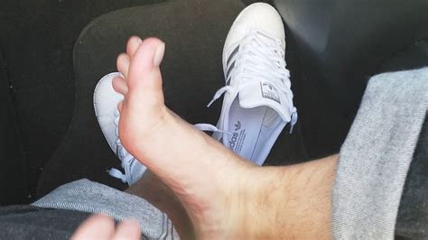 Rob S Adidas Superstars Sockless Shoeplay Youtube