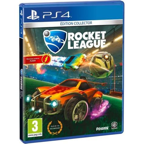 Rocket League Edition Collector Jeu Ps4 Warner Games Univers