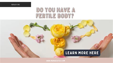 do you have a fertile body — mamaeatss