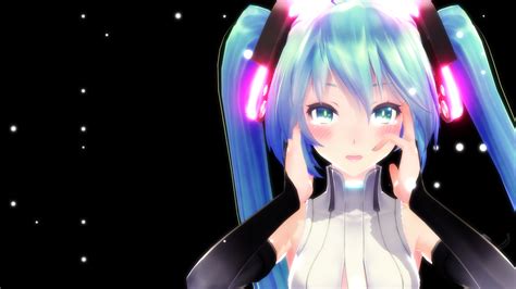 Miku Append Butterfly On Your Right Shoulder Mikumiku Dance Photo