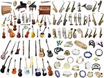 Different Types of Musical Instruments Chart 18"x28" (45cm/70cm) Poster