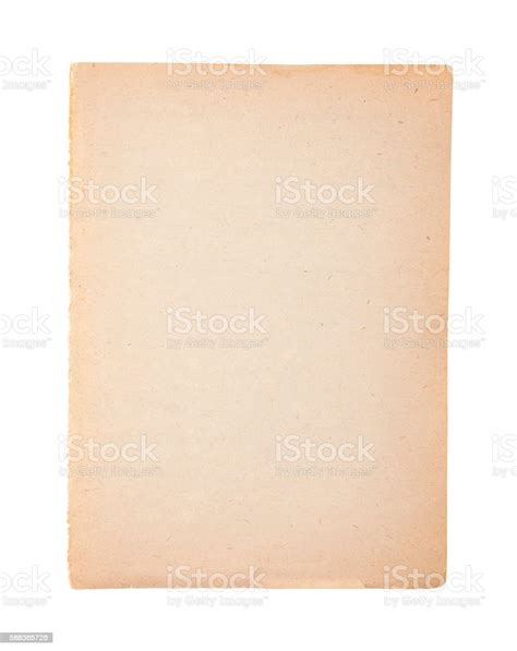 Old And Dirty Sheet Of Paper Isolated On White Stock Photo Download